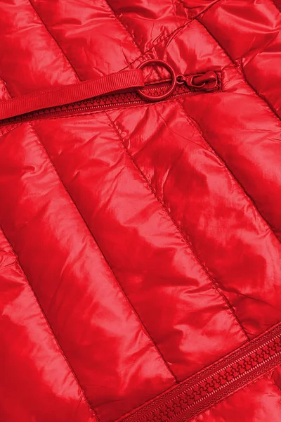 Červená oboustranná dámská květovaná bunda T07 MINORITY