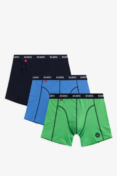 Mužské boxerky Pohodlí 3-pack - Atlantic