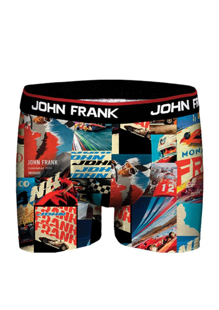 Pánské boxerky John Frank s potiskem, Dle obrázku L i321_36739-268457
