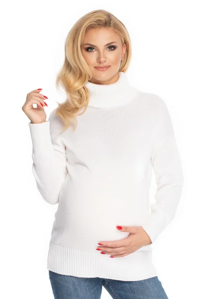 Dámský těhotenský svetr model 70823 PeeKaBoo