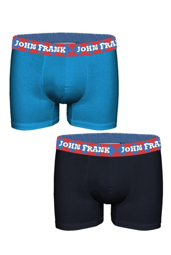 Komfortní boxerky pro muže John Frank 2v1, Dle obrázku XL i321_83403-453163