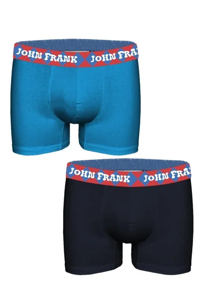 Komfortní boxerky pro muže John Frank 2v1