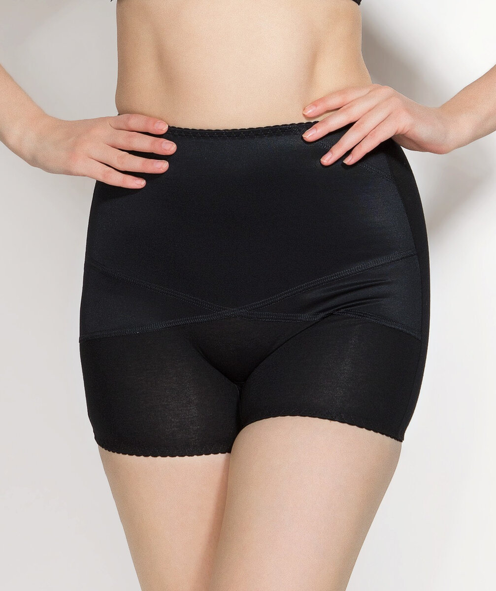 Tvarující kalhotky s nohavičkou pro dokonalou siluetu Mitex Wawa, černá XL i384_58825904