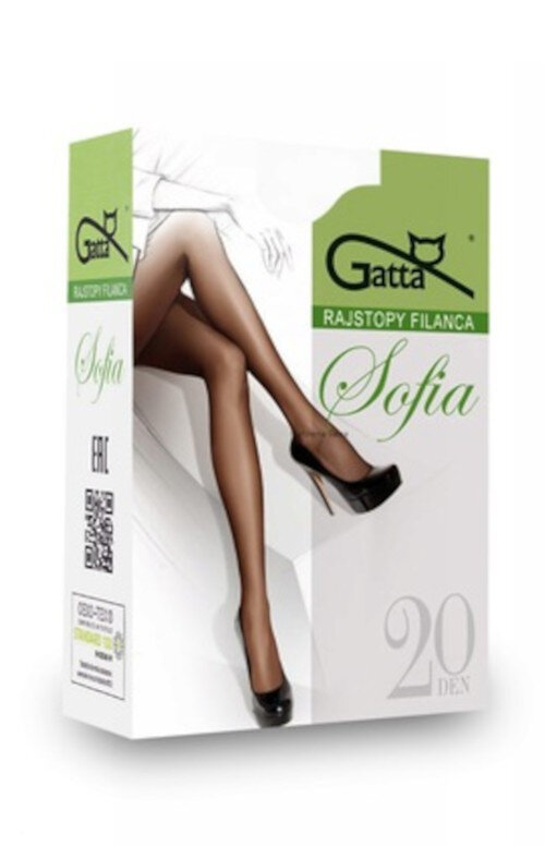 Dámské punčochové kalhoty Gatta Sofia U3P den 5-XL, 3-Max, grafit/dek.šedá 5-XL i384_90481046