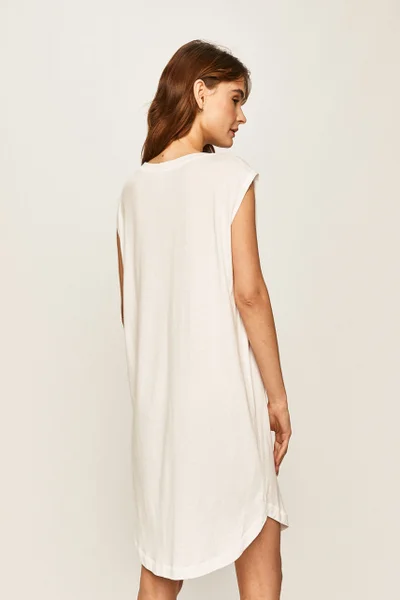 Dámské plážové šaty 6Z3M9 bílá - Calvin Klein