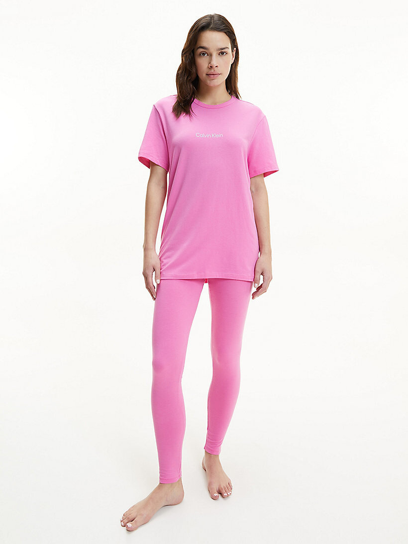 Dámský vrchní pyžamový díl 29EV - TO3 - Hollywood růžová - Calvin Klein, růžova XS i10_P53216_1:9_2:112_