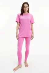 Dámský vrchní pyžamový díl 29EV - TO3 - Hollywood růžová - Calvin Klein