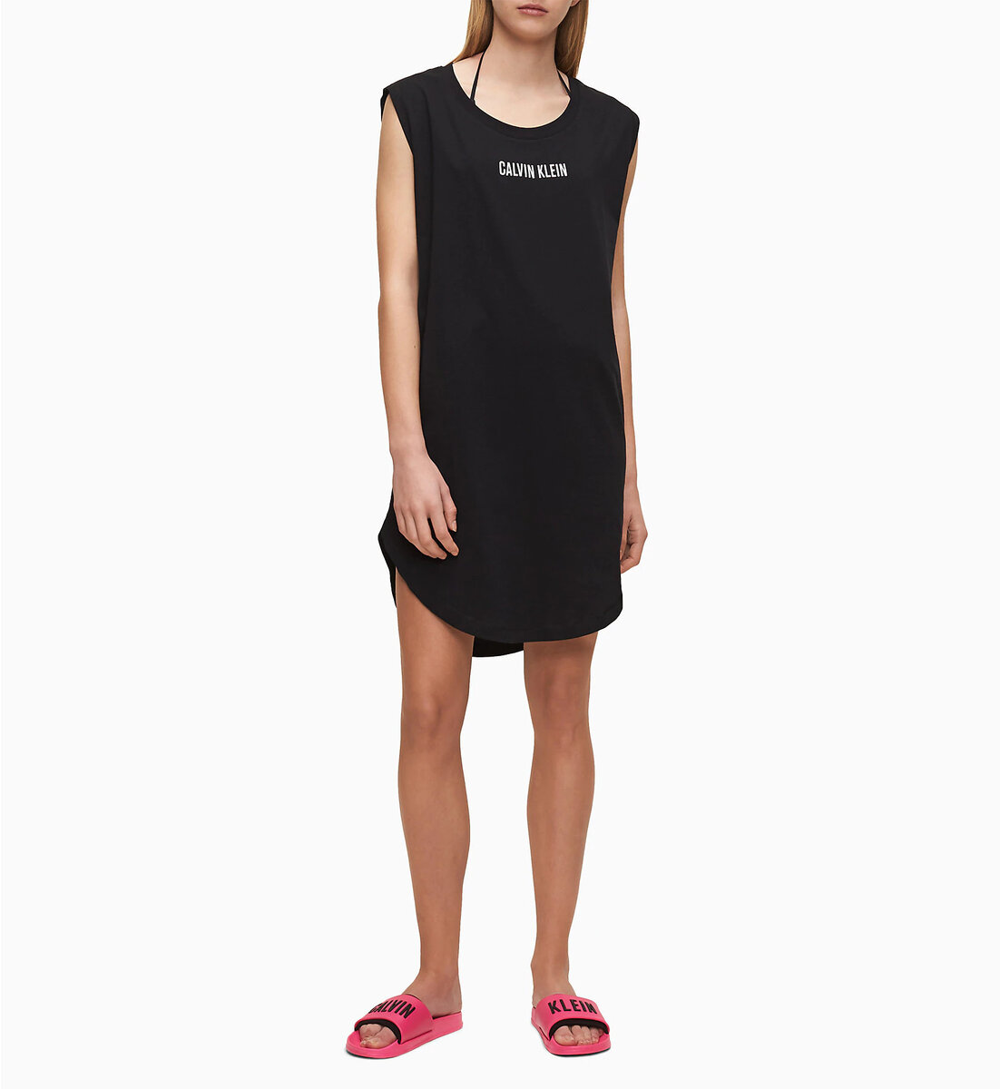 Dámské plážové šaty 9798V černá - Calvin Klein, černá S i10_P42389_1:3_2:92_