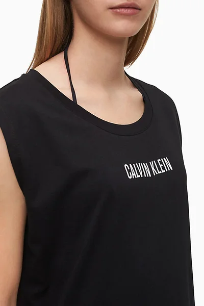 Dámské plážové šaty 9798V černá - Calvin Klein