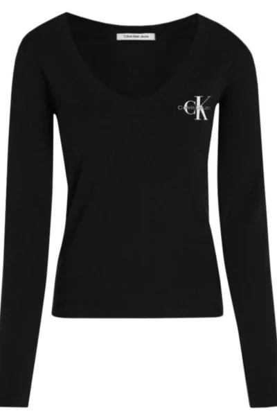 Calvin Klein Jeans Dámská Regular Halenka Longsleeve