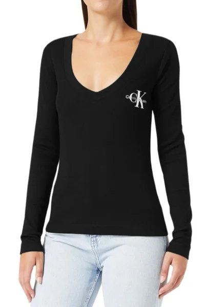 Calvin Klein Jeans Dámská Regular Halenka Longsleeve