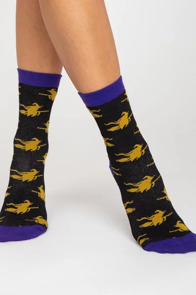 Bavlněné vzorované ponožky FPrice