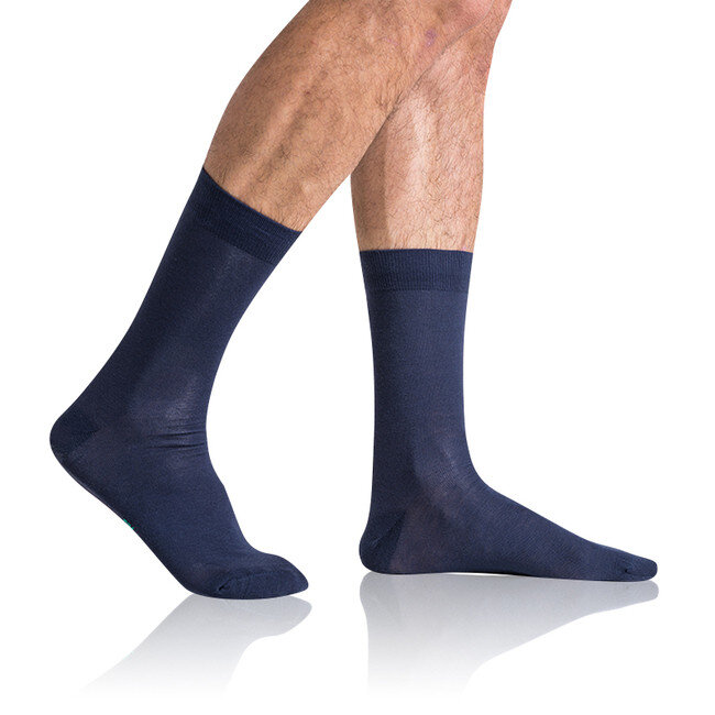 Pánské ponožky z bio bavlny GREEN ECOSMART MEN SOCKS - Bellinda - modrá, 39 - 42 i454_BE497567-190-42