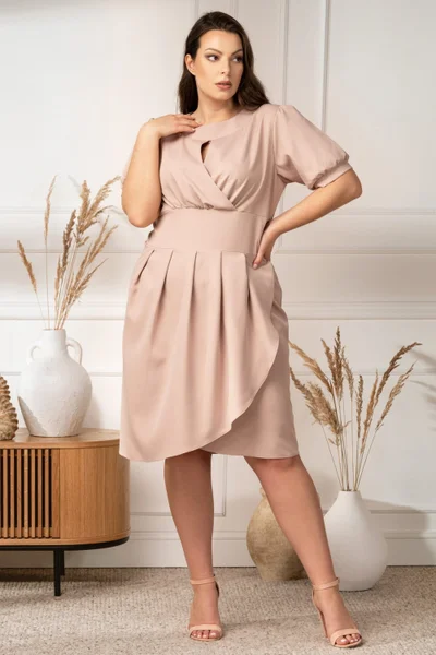 Dámské šaty plus size 1Y3328 77P0B 407 Karko