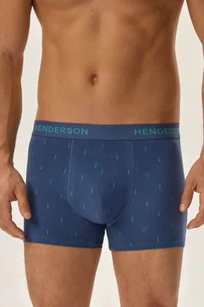 Boxerky Henderson JOY Denim-Granat - set 2 ks