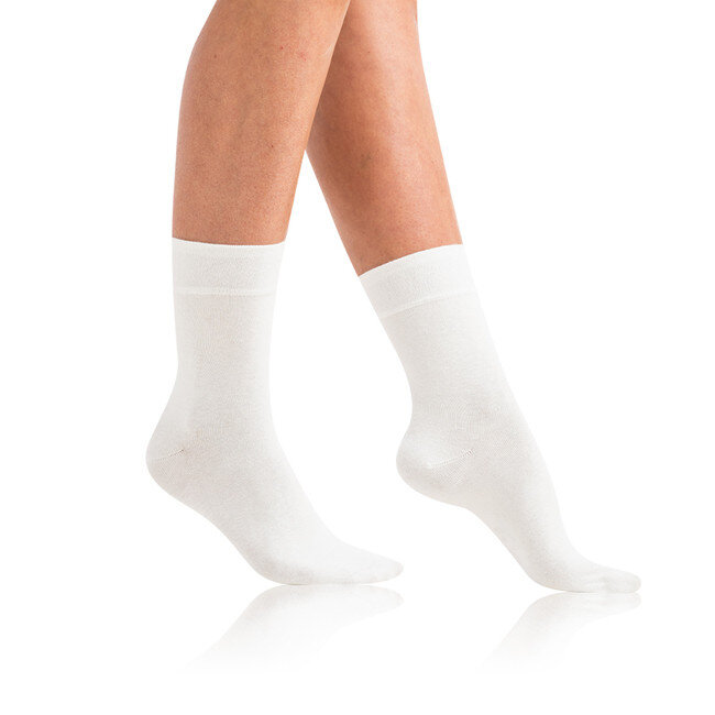 Dámské bavlněné ponožky COTTON MAXX LADIES SOCKS - BELLINDA - bílá, 35 - 38 i454_BE495918-920-38