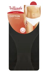 Černé bavlněné dámské slipky - Cotton Comfort - Bellinda