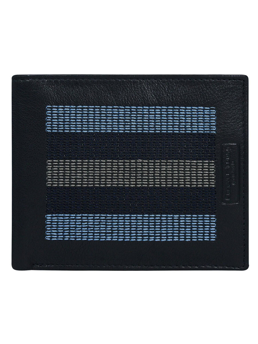 Pánská peněženka s vodorovným prošíváním, tmavě modrá FPrice, jedna velikost i523_2016101699973