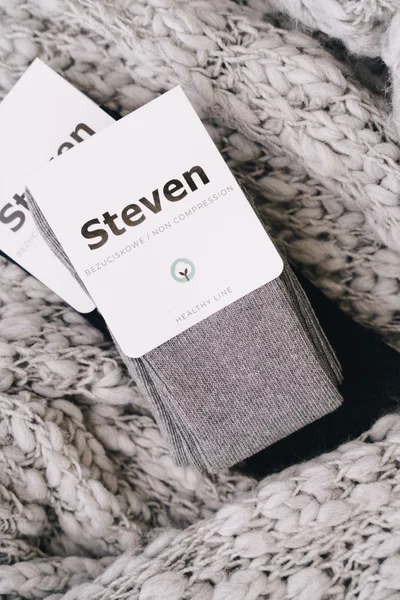Ponožky 7VF Melange Grey - Steven