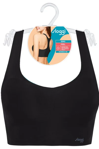 Podprsenka pro ženy ZERO Feel Racerback Top černá - Sloggi