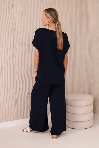 Elegantní námořnický komplet s přívěskem od K-Fashion