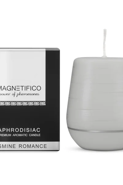 Afrodiziakální vonná svíčka Magnetifico Aphrodisiac Candle Jasmine Romance - Valavani