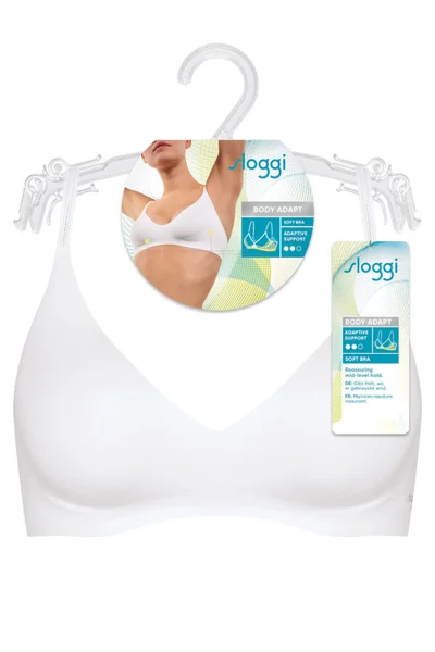 Podprsenka pro ženy BODY ADAPT Soft Bra bílá - Sloggi