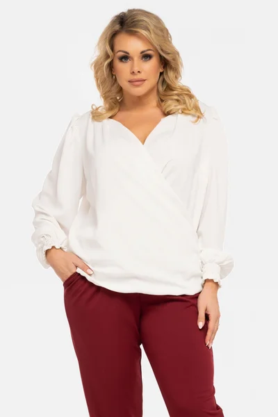 Ženská dámská halenka Magma Elegant Plus Size