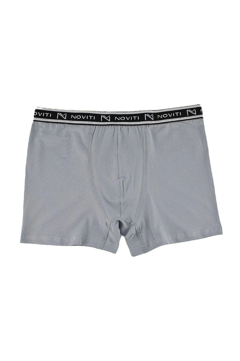 Komfortní boxerky pro muže Noviti Grey Cotton, šedá XL i41_81448_2:šedá_3:XL_