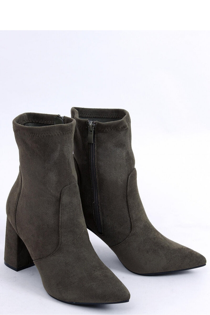 Klasické semišové boty na jehlovém podpatku - Elegantní kousek pro milovnice Inella, 36 i240_187859_2:36