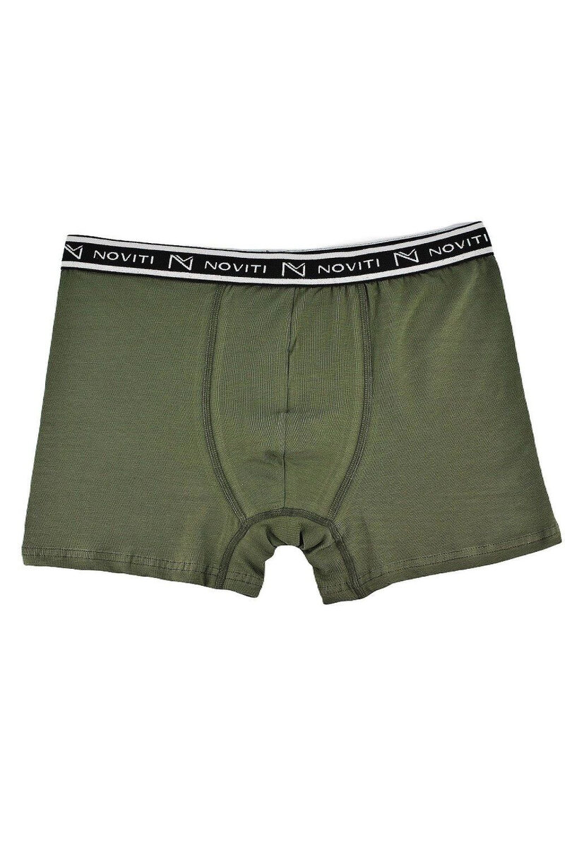 Komfortní boxerky pro muže Noviti Khaki, khaki M i41_81450_2:khaki_3:M_