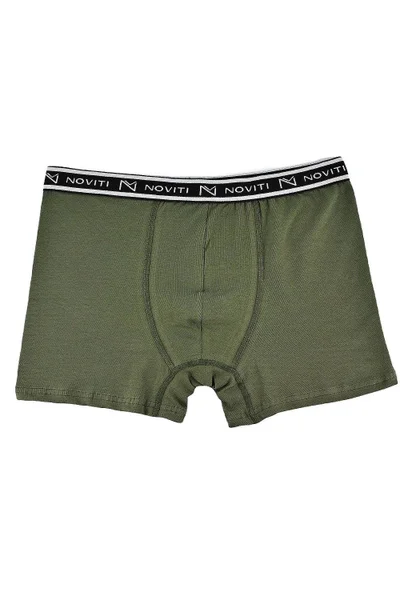 Komfortní boxerky pro muže Noviti Khaki