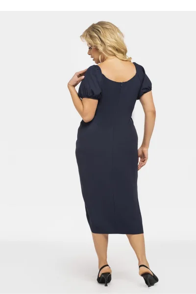 Večerní tužkové šaty Inessa pro dámy plus size