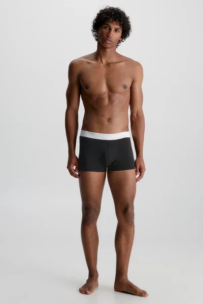 Komfortní černé boxerky Calvin Klein pro muže (3 ks)