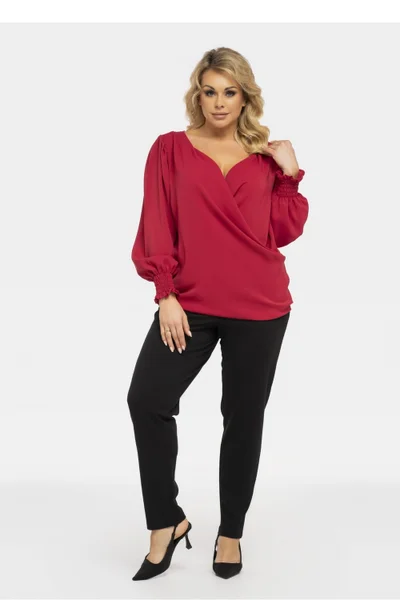 Ženská dámská halenka Magma Elegant Plus Size