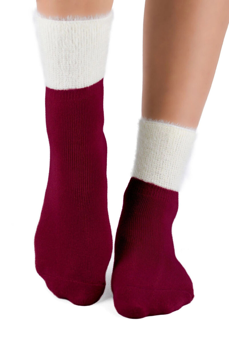 Teplé dětské ponožky z bavlny - Bordó Noviti, bordó 39/42 i41_9999932985_2:bordó_3:39/42_
