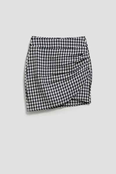 Dámská sukně MOODO s houndstooth vzorem