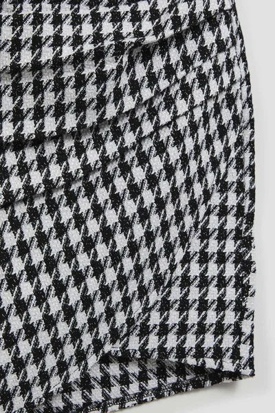 Dámská sukně MOODO s houndstooth vzorem