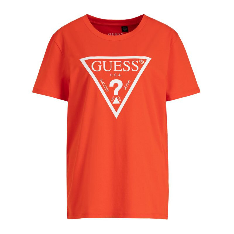 Pánské tričko 2X5T oranžová - Guess, oranžová M i10_P38194_1:116_2:91_