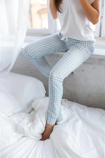 Klasické bavlněné pyžamo Grace - Sensis
