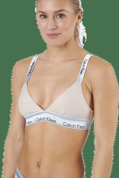 Podprsenka Bralette 568J6B - VJS - Béžová - Calvin Klein