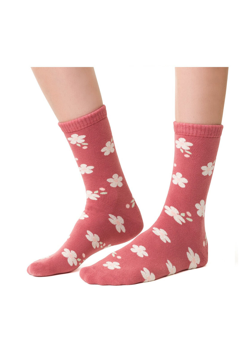 Dámské ponožky Steven Frotte 61TM9W, růžová/lurex 35-37 i384_44116700