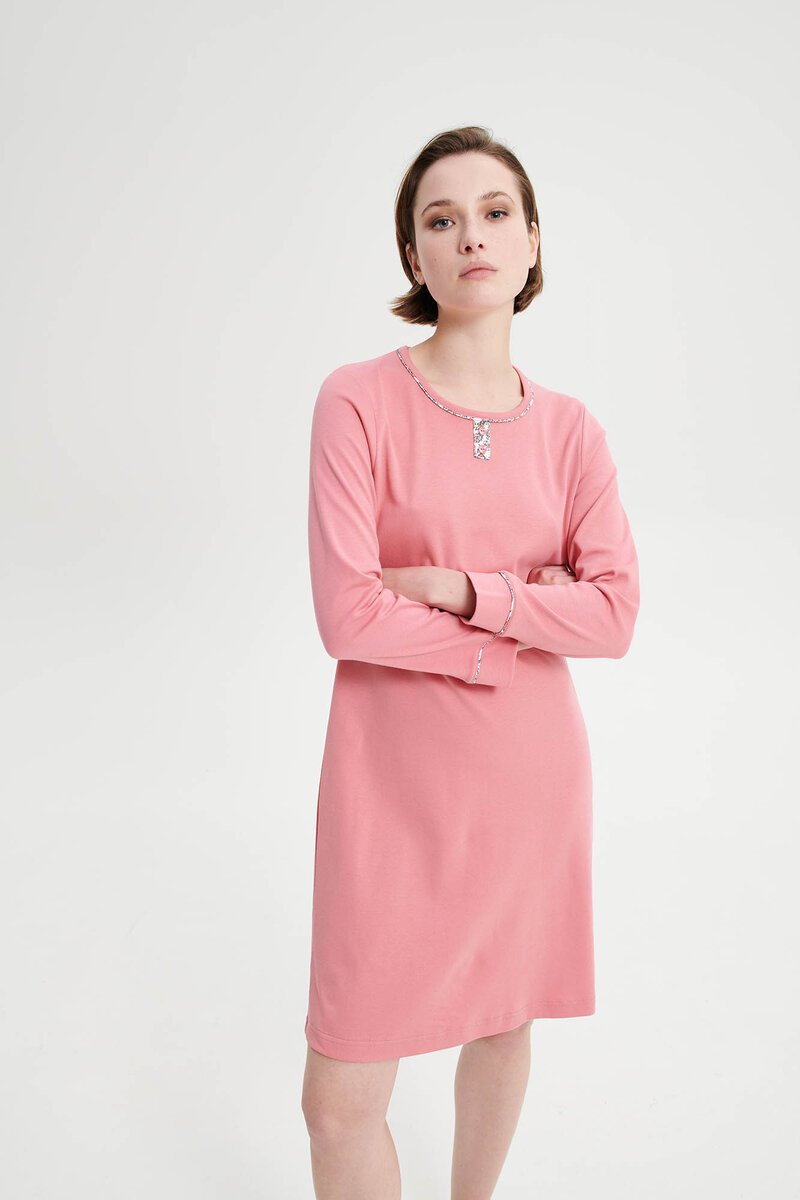 Dlouhá košile s rukávy - Vamp, pink glow XL i512_19187_306_5