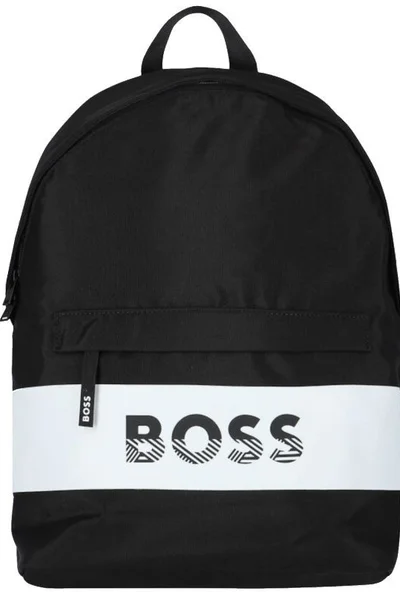 Černý batoh s logem Boss - Stylový doplněk pro každodenní nošení