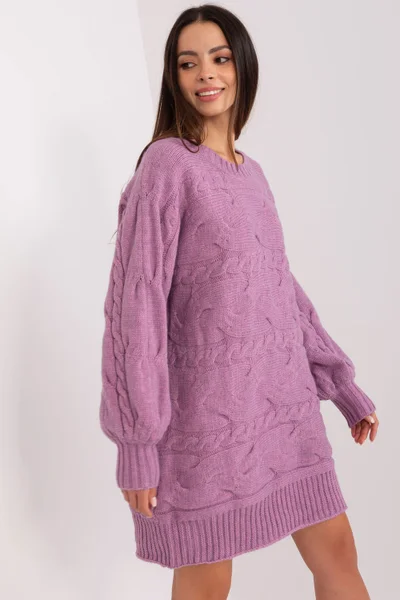 Krátké šaty v podobě dlouhého svetru