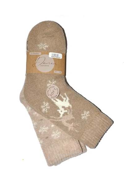 Vlněné dámské ponožky Luxoria Warm A'2