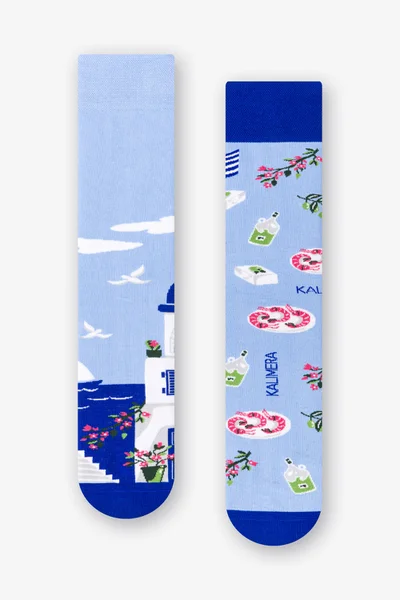 Ponožky Santorini 77397K Modrá - Více More