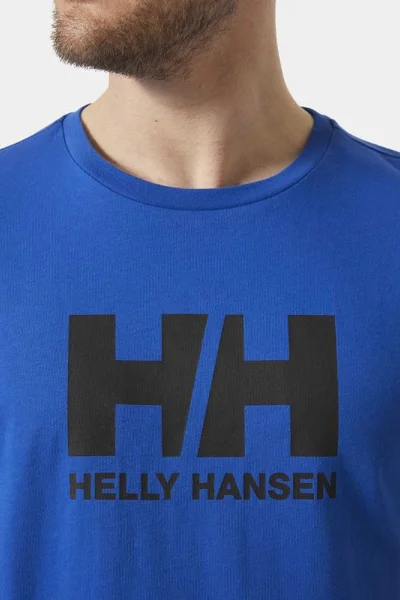 Pánské tričko s logem Helly Hansen - krátký rukáv