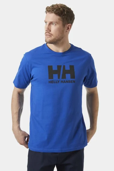 Pánské tričko s logem Helly Hansen - krátký rukáv