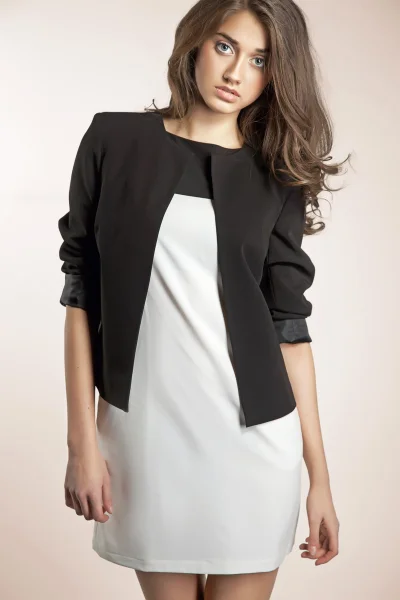 Moderní jednobarevné dámské sako Megan od Nife